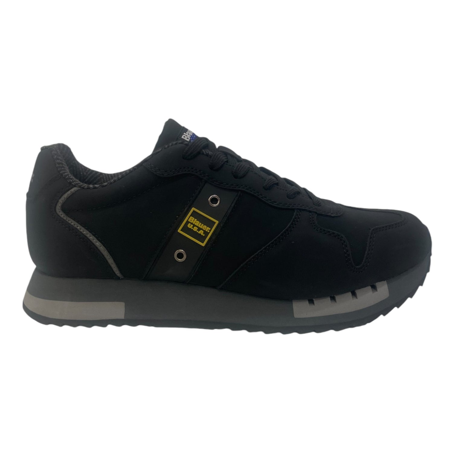 Blauer Sneakers Nera in Ecopelle da Uomo