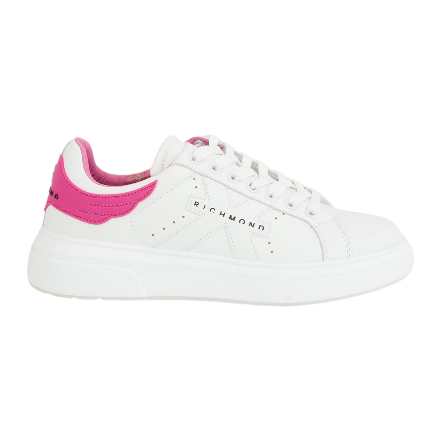 Richmond Sneakers Bianca Rosa da Donna