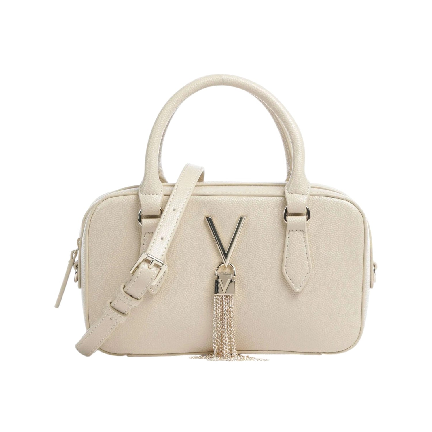 Mario Valentino Borsa a Mano Beige con Tracolla da Donna