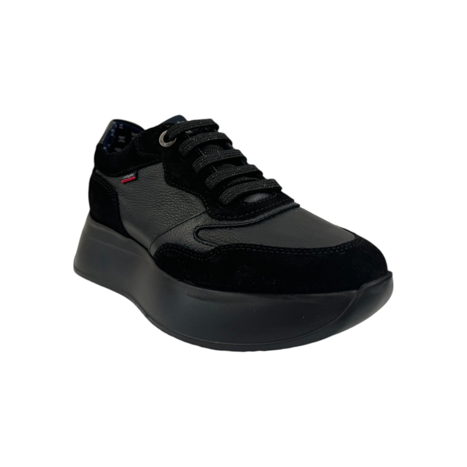 Callaghan Sneakers Nera in Camoscio e Pelle da Donna