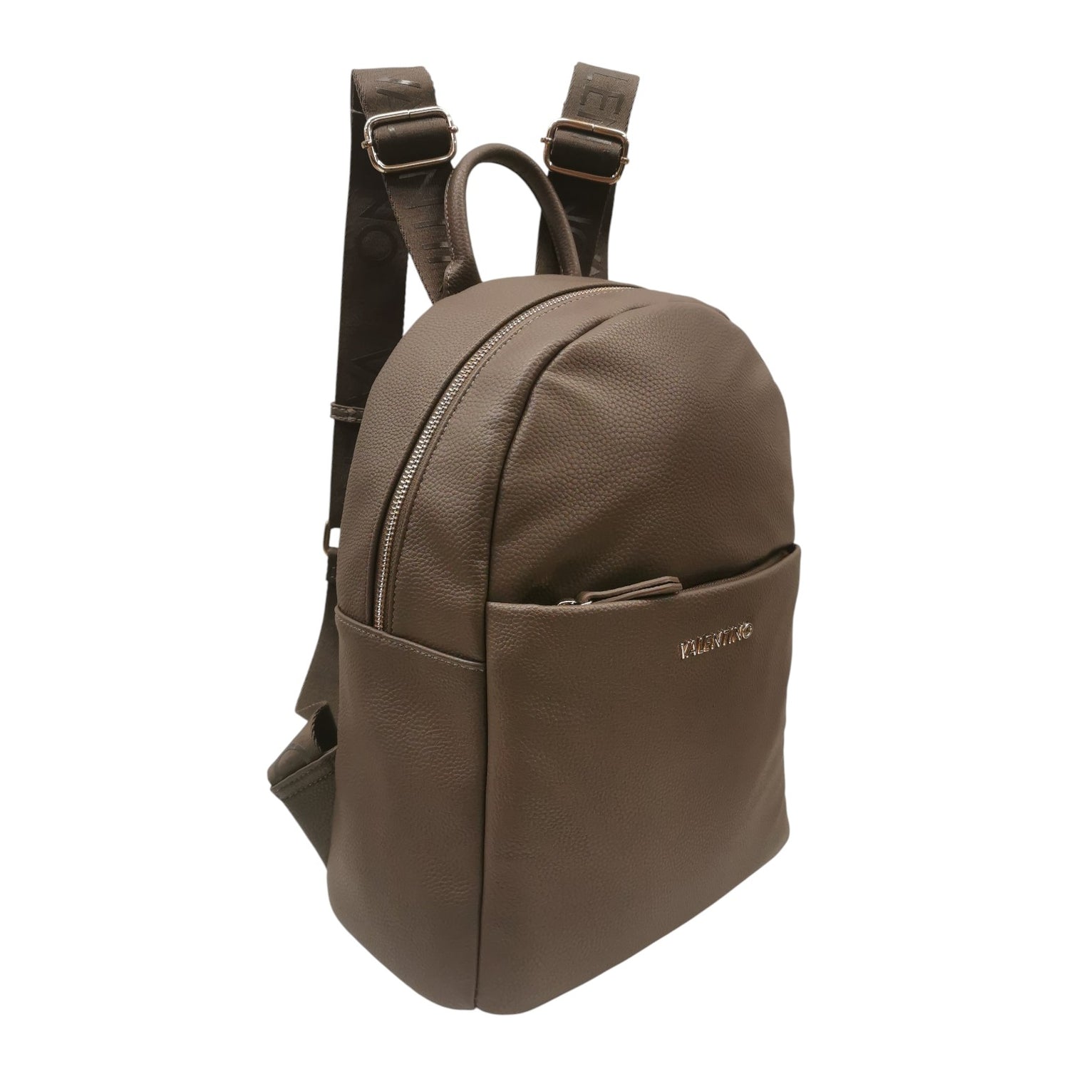 Mario Valentino Zaino Donna in Ecopelle Tortora con Spallacci Logati