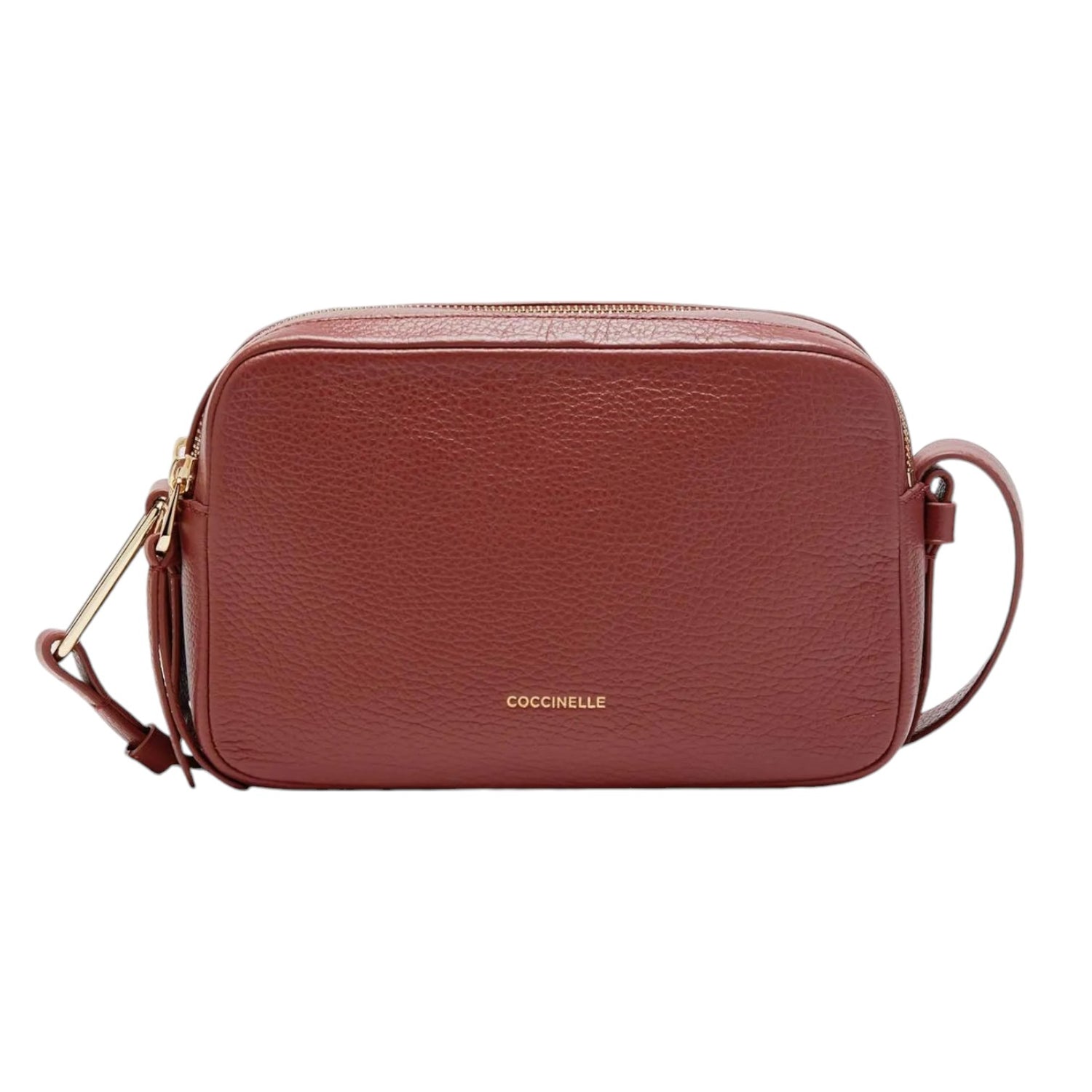 Coccinelle Tracolla Bordeaux Linea Malory in Pelle da Donna