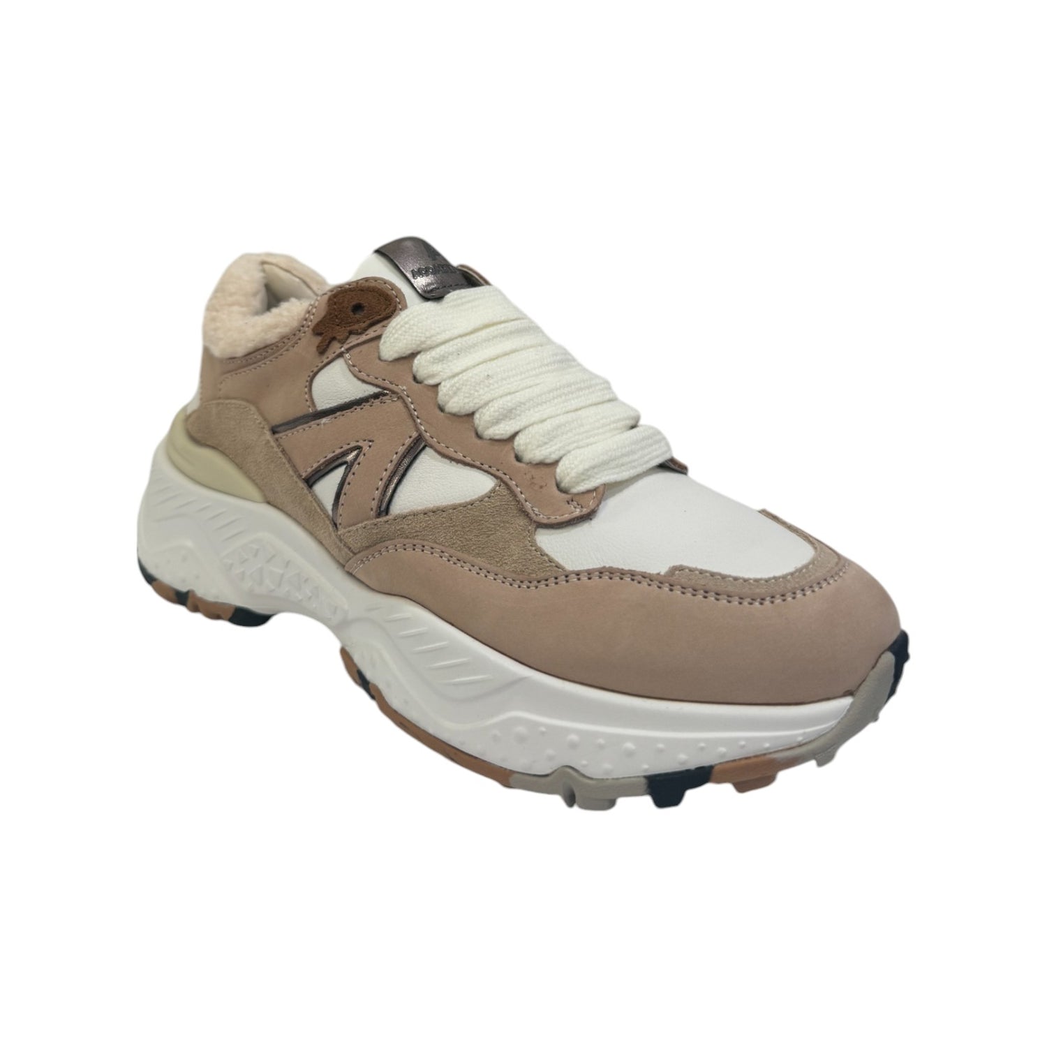 Accademia 72 Sneakers Beige Bianca da Donna