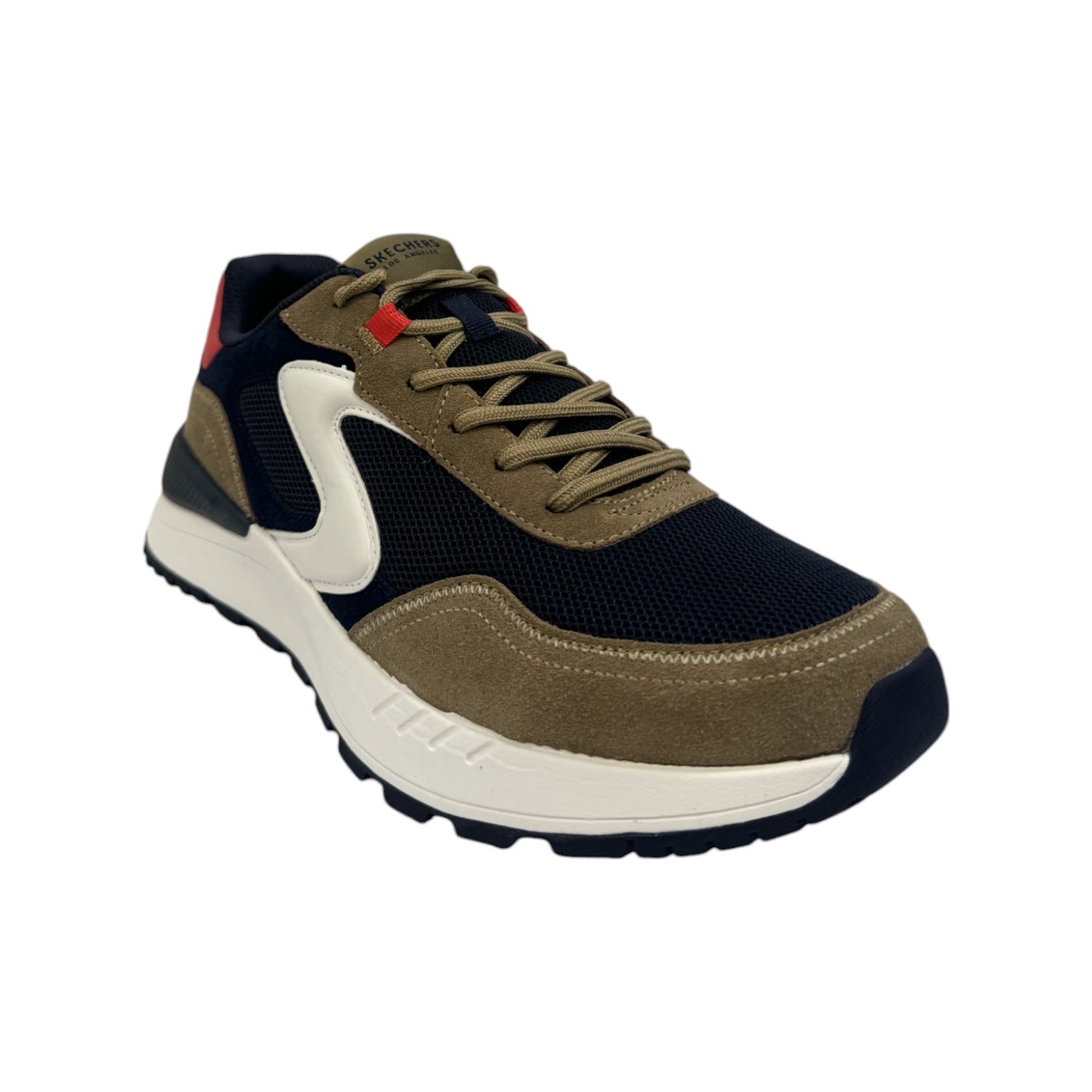 Skechers Sneakers Blu Beige Fury-Fury Lace Low da Uomo