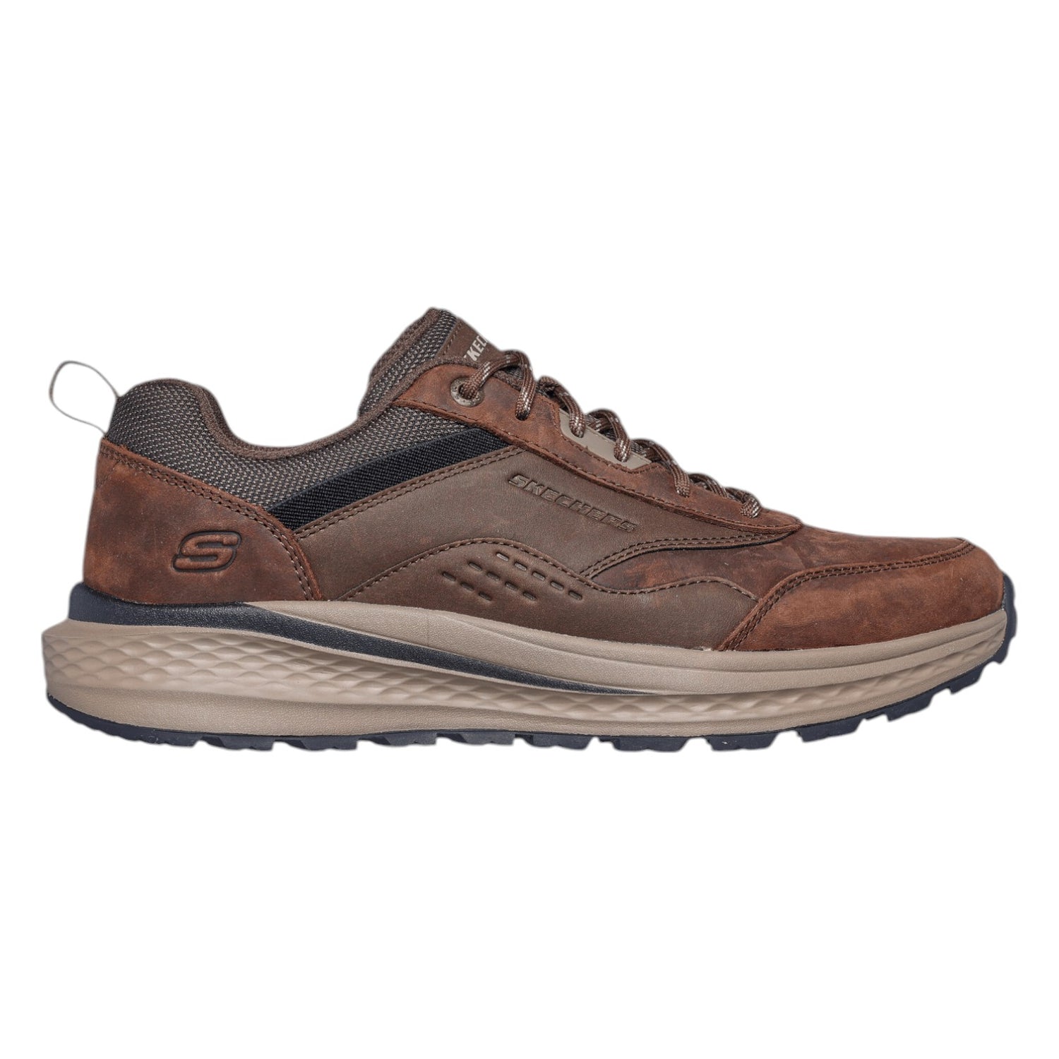 Skechers Sneakers Marrone Relaxed Fit: Slade-Peralto da Uomo