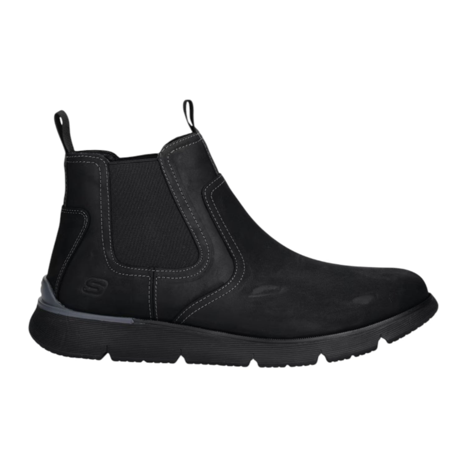 Skechers Beatles Uomo Nero Augustino-Paulo