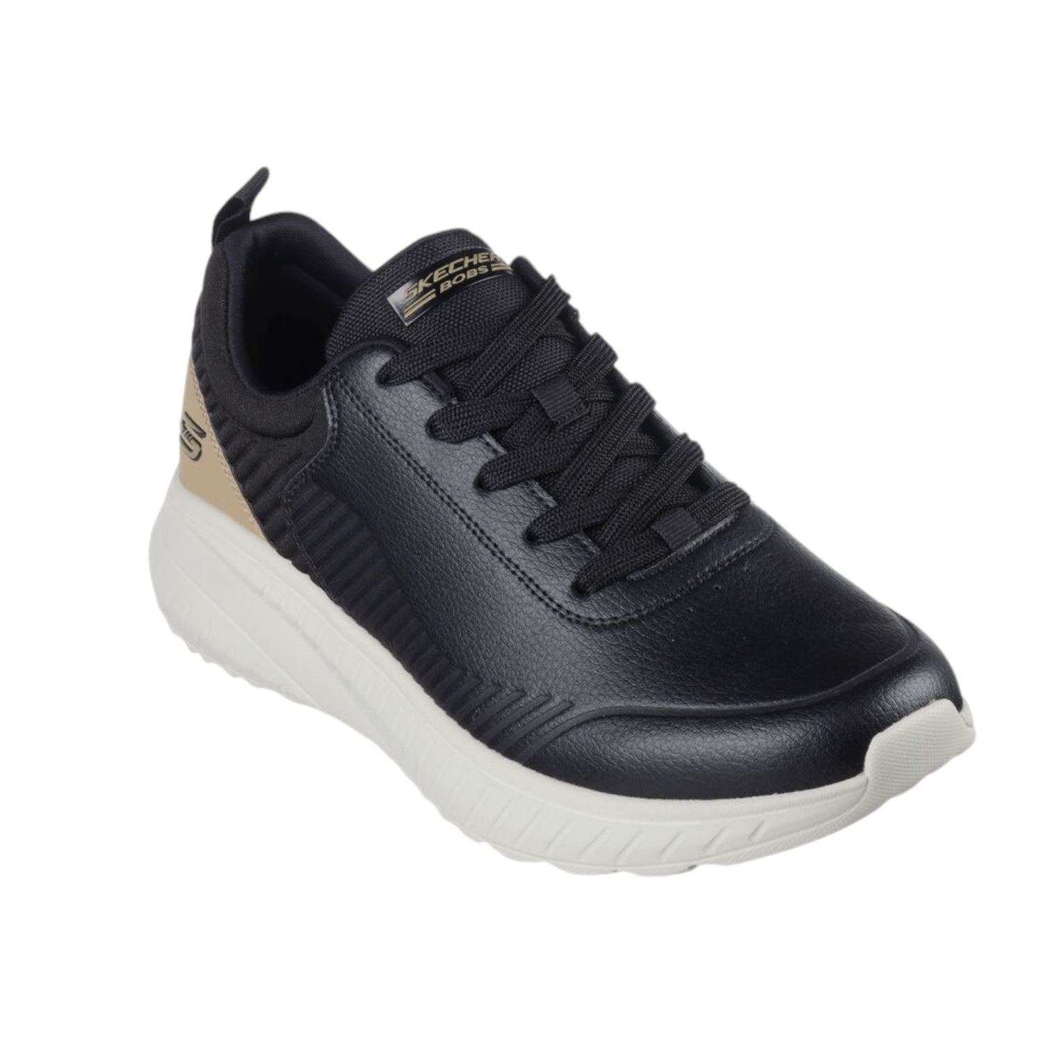 Skechers Sneakers Nera Bobs Sport Squad Chaos-Heel Better da Uomo