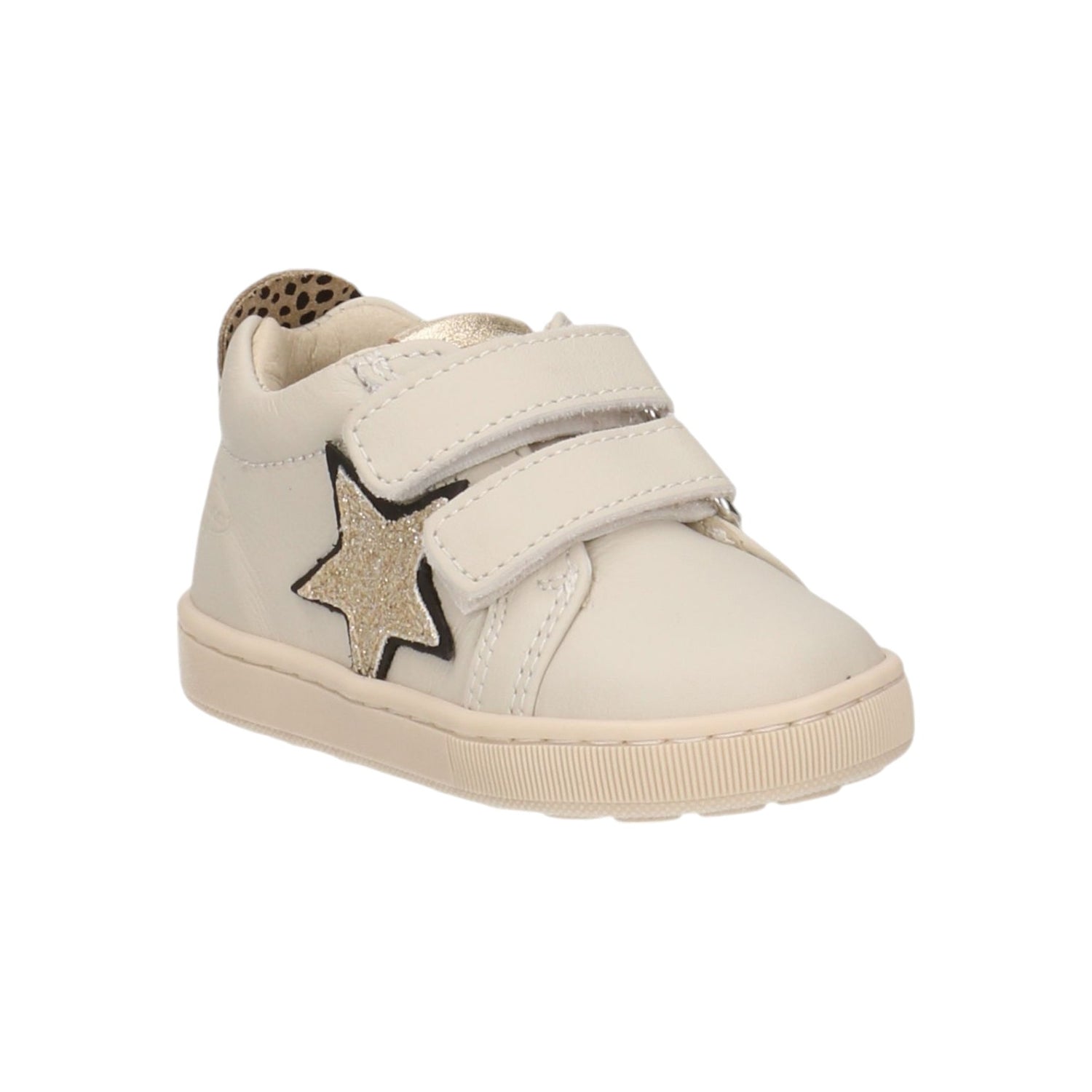 Balducci Sneakers Beige Oro con Strappo da Bambina