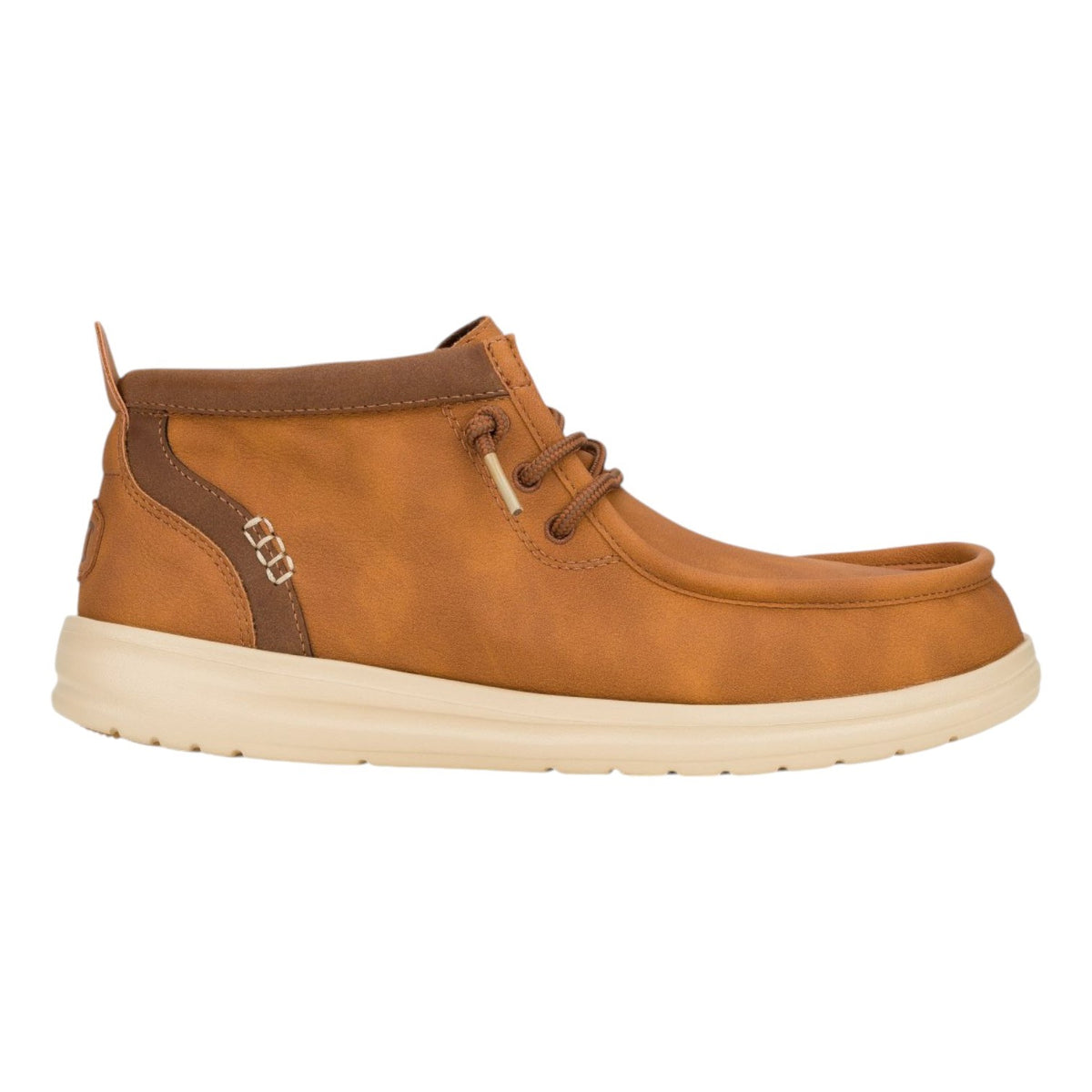 Hey Dude Mid Gripr Classic Stivaletto Uomo in Ecopelle Cuoio