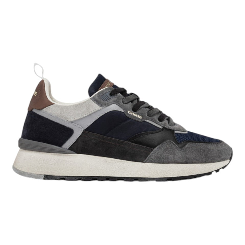 Crime London Sneakers da Uomo Lunar Midnight Navy