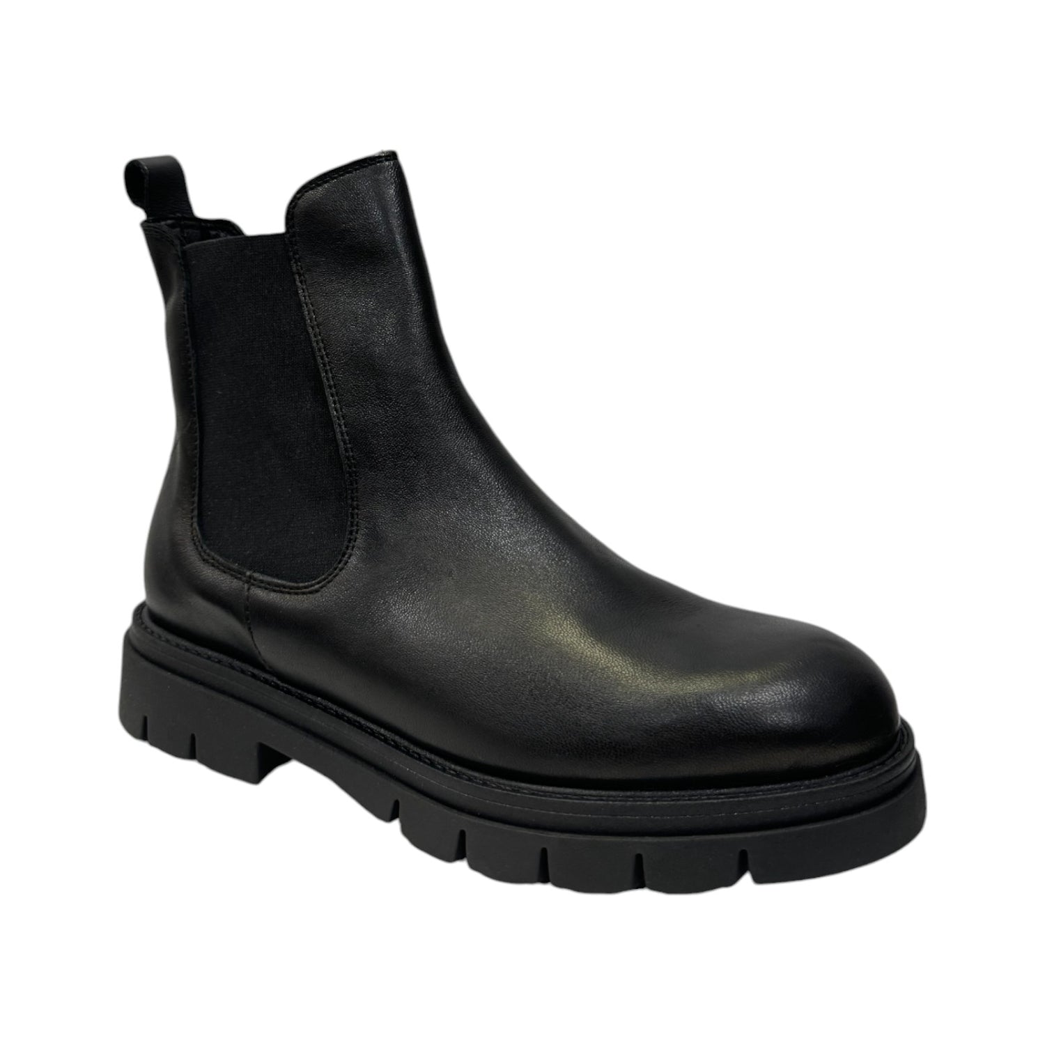 Laura Bizzarri Beatles Nero in Pelle da Donna