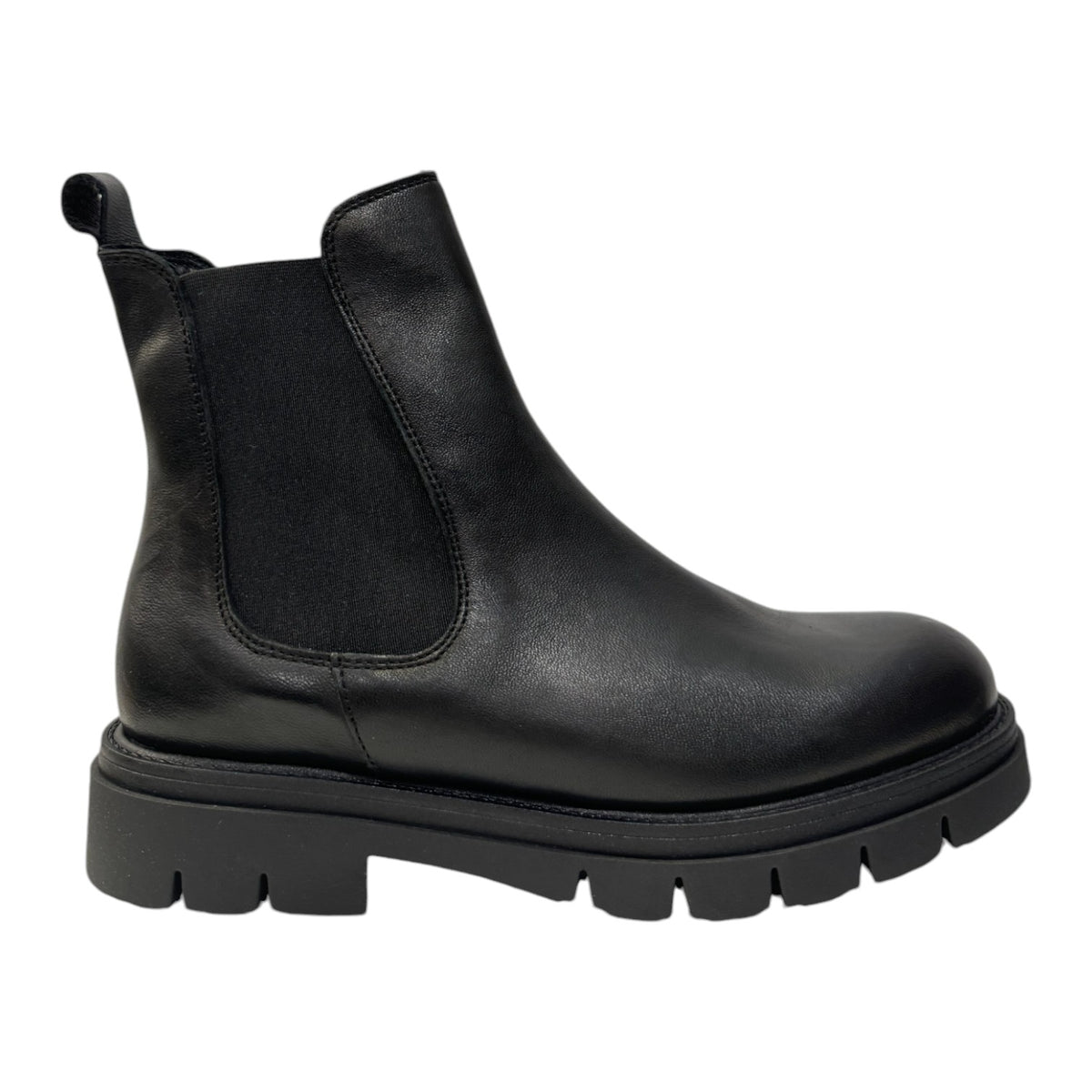 Laura Bizzarri Beatles Nero in Pelle da Donna