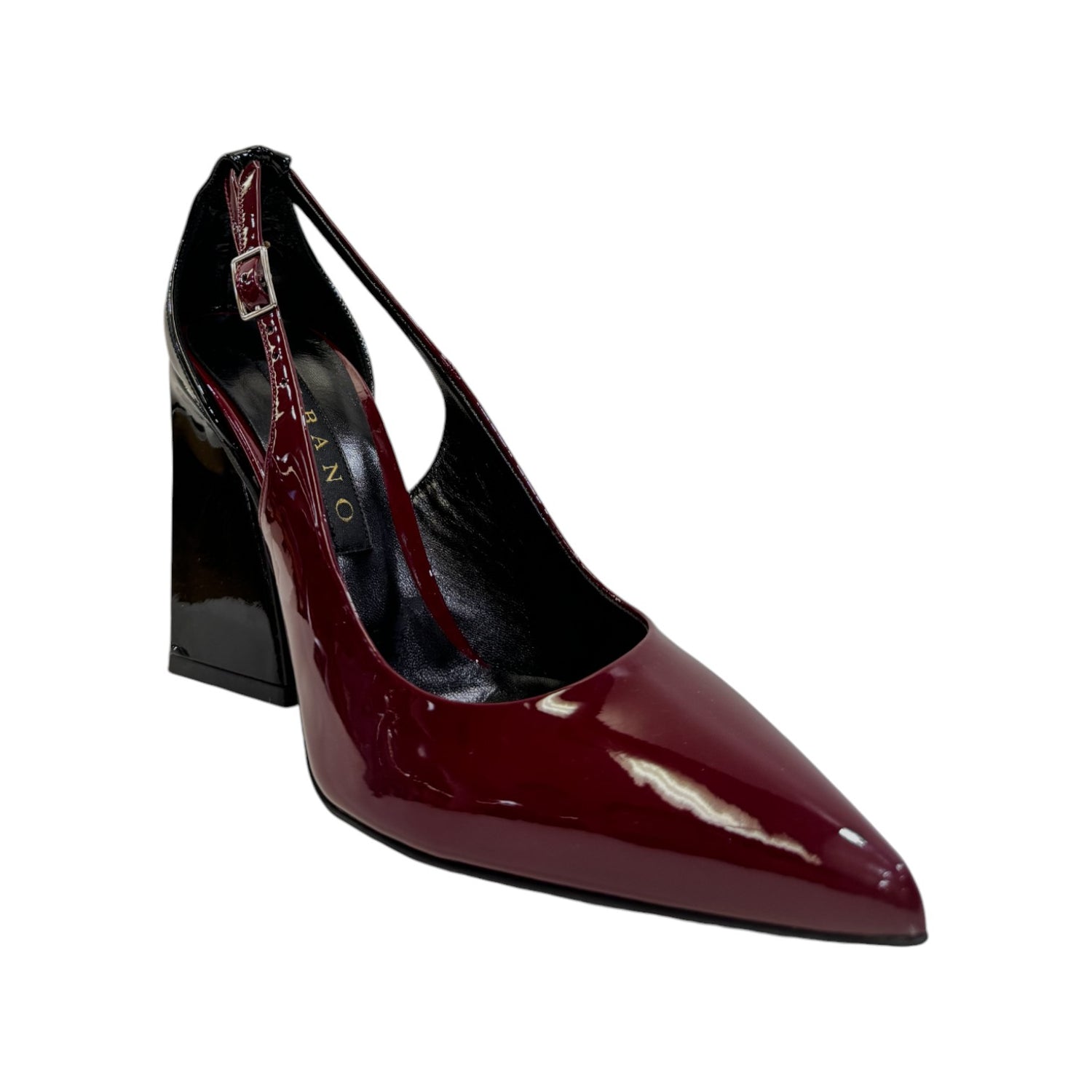 Albano Décolleté Bordeaux in Pelle t.8