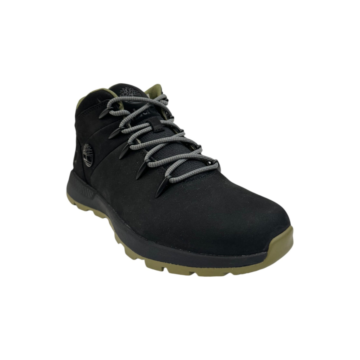 Timberland Scarponcino Sprint Trekker Mid Lace Up Uomo in Nabuck Nera