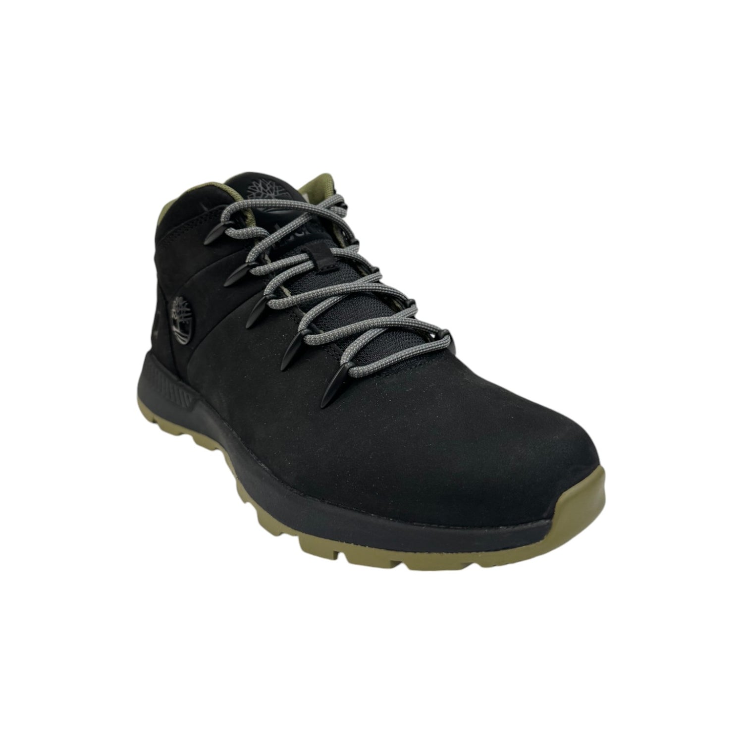 Timberland Scarponcino Sprint Trekker Mid Lace Up Uomo in Nabuck Nera
