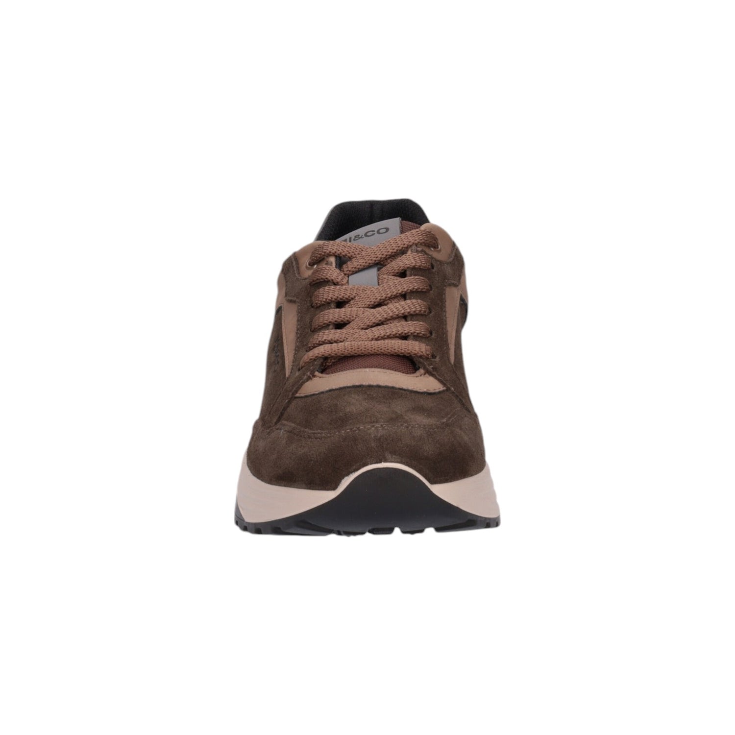 Igi&Co Sneakers Caffè Tortora in Camoscio da Uomo