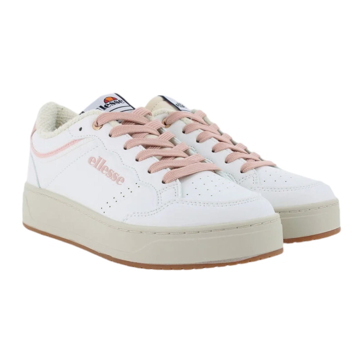 Ellesse Sneakers Bianca Rosa da Donna