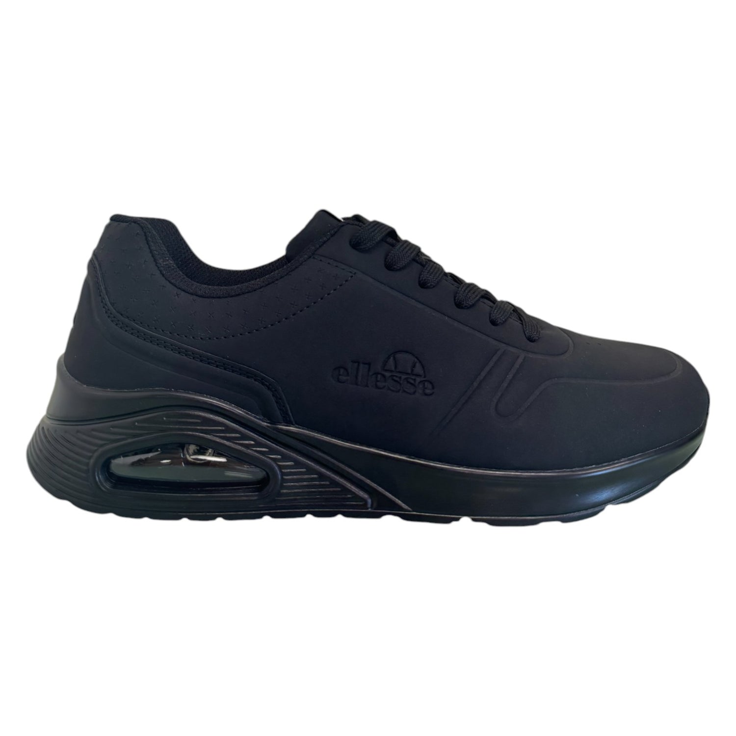 Ellesse Sneakers Nera in Ecopelle da Uomo