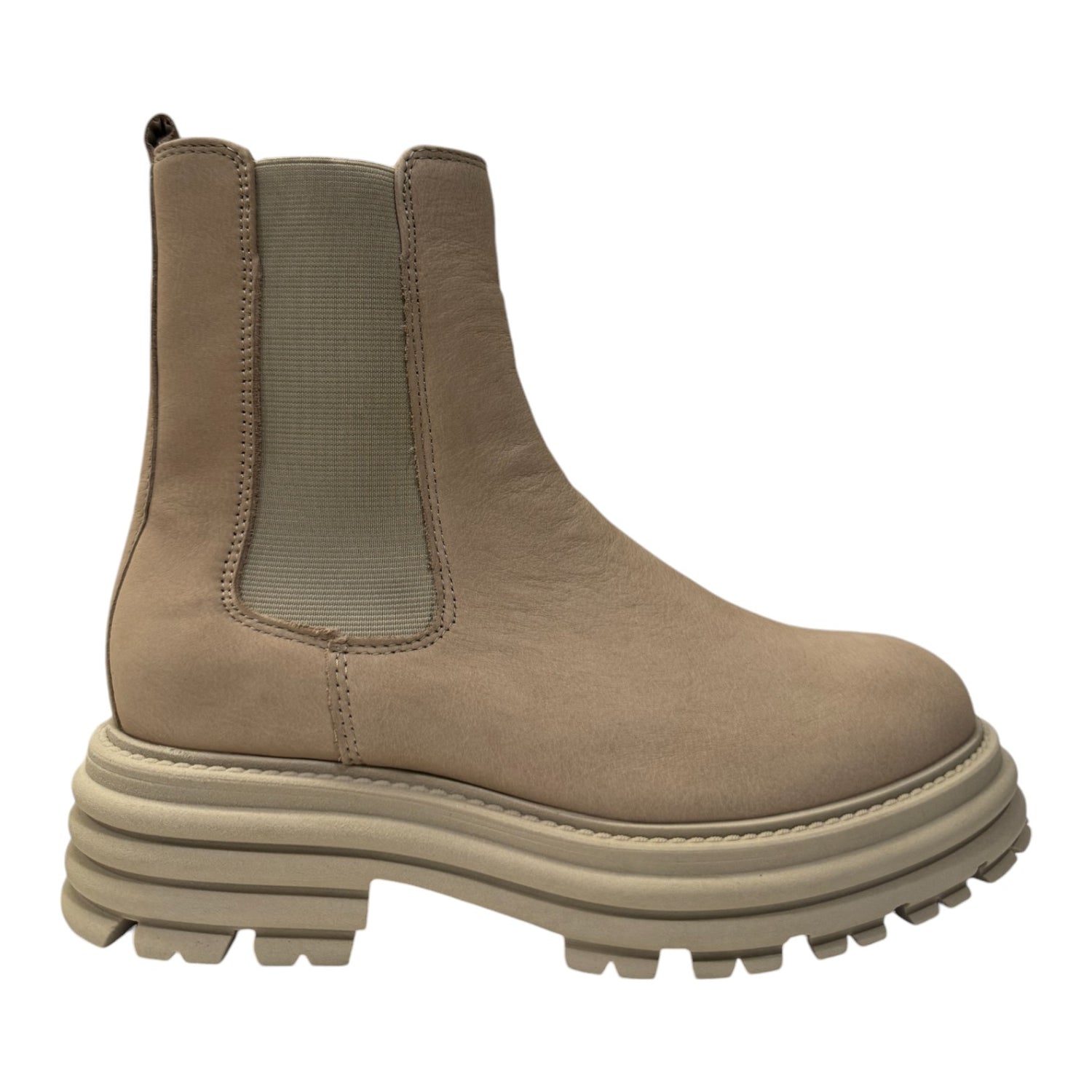 Vueva Beatles Alto Beige in Nabuck da Donna