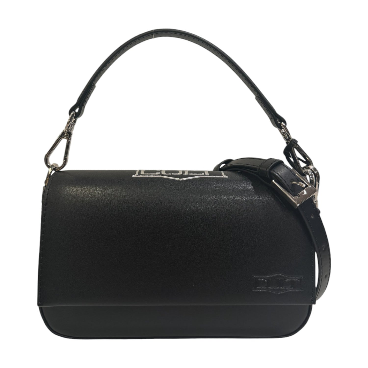 Cult Debbie Borsa a Mano Piccola Nera con Tracolla da Donna