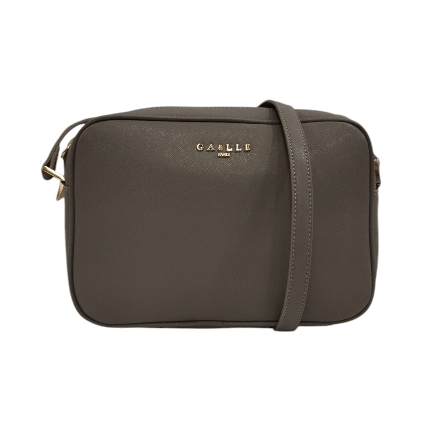 Gaelle Camera Bag Piombo Saffiano da Donna