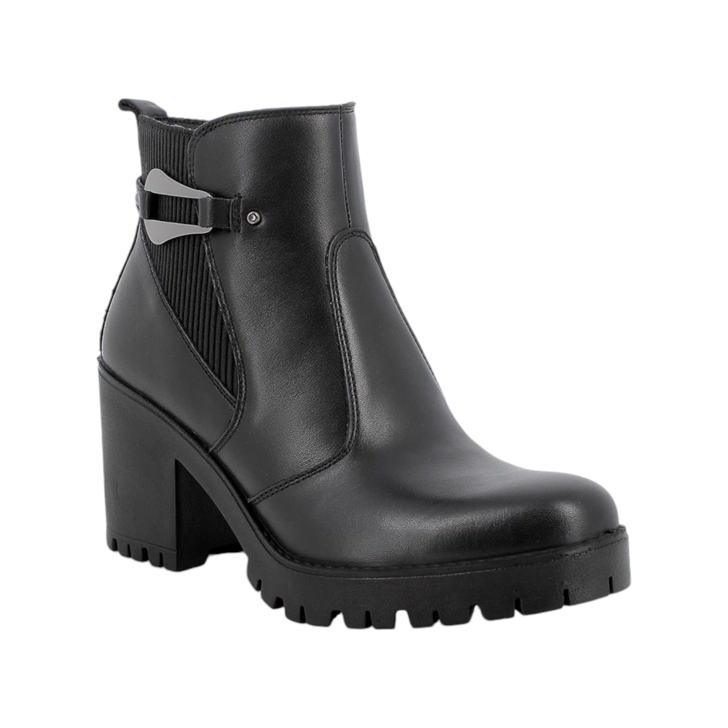 Igi&Co Stivaletto Nero in Pelle t.7