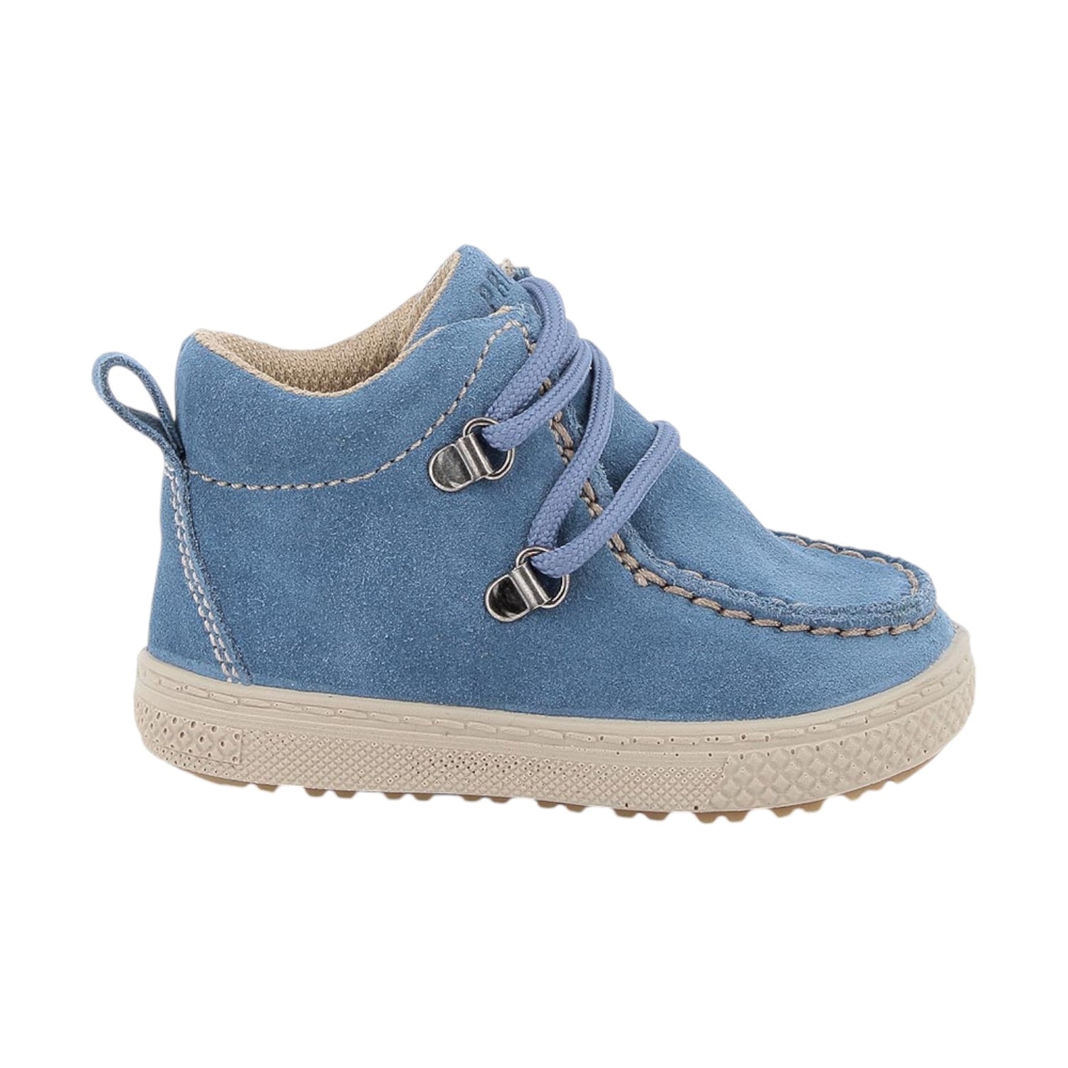 Primigi Scarpa Jeans Allacciata in Camoscio da Bambino