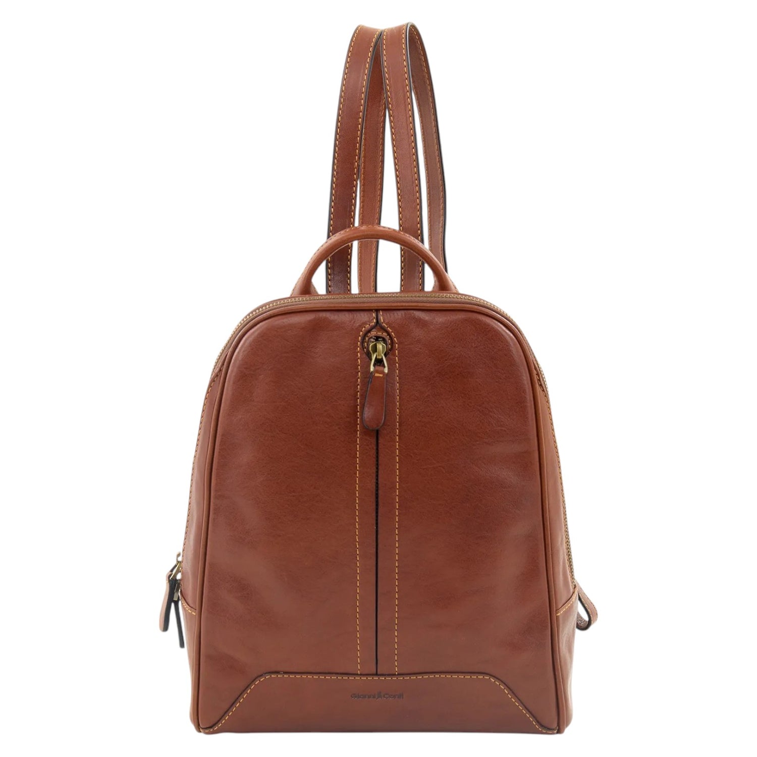 Gianni Conti Zaino Linea Kayle Donna in Pelle Cuoio