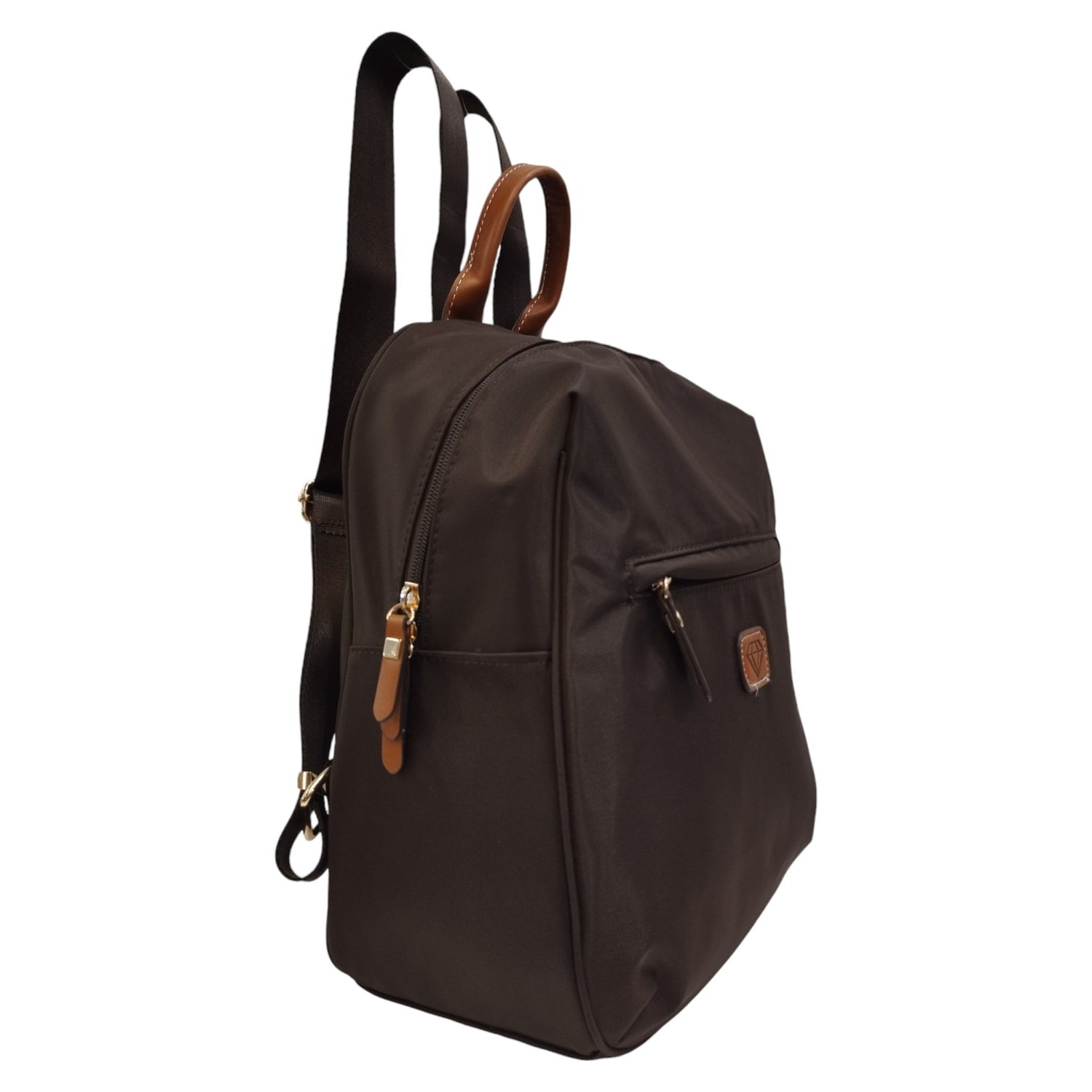 Caleidos Zaino Donna in Tessuto Marrone