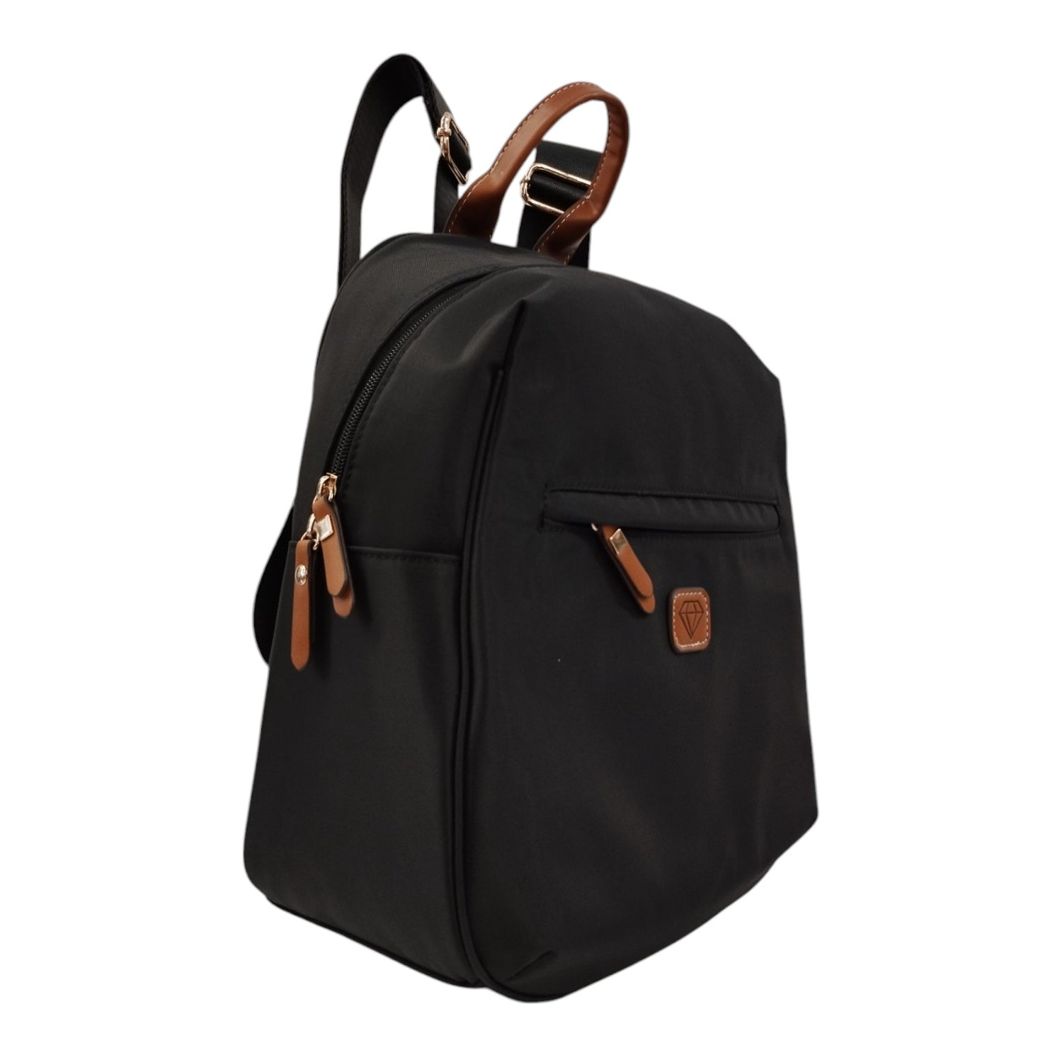 Caleidos Zaino Donna in Tessuto Nero