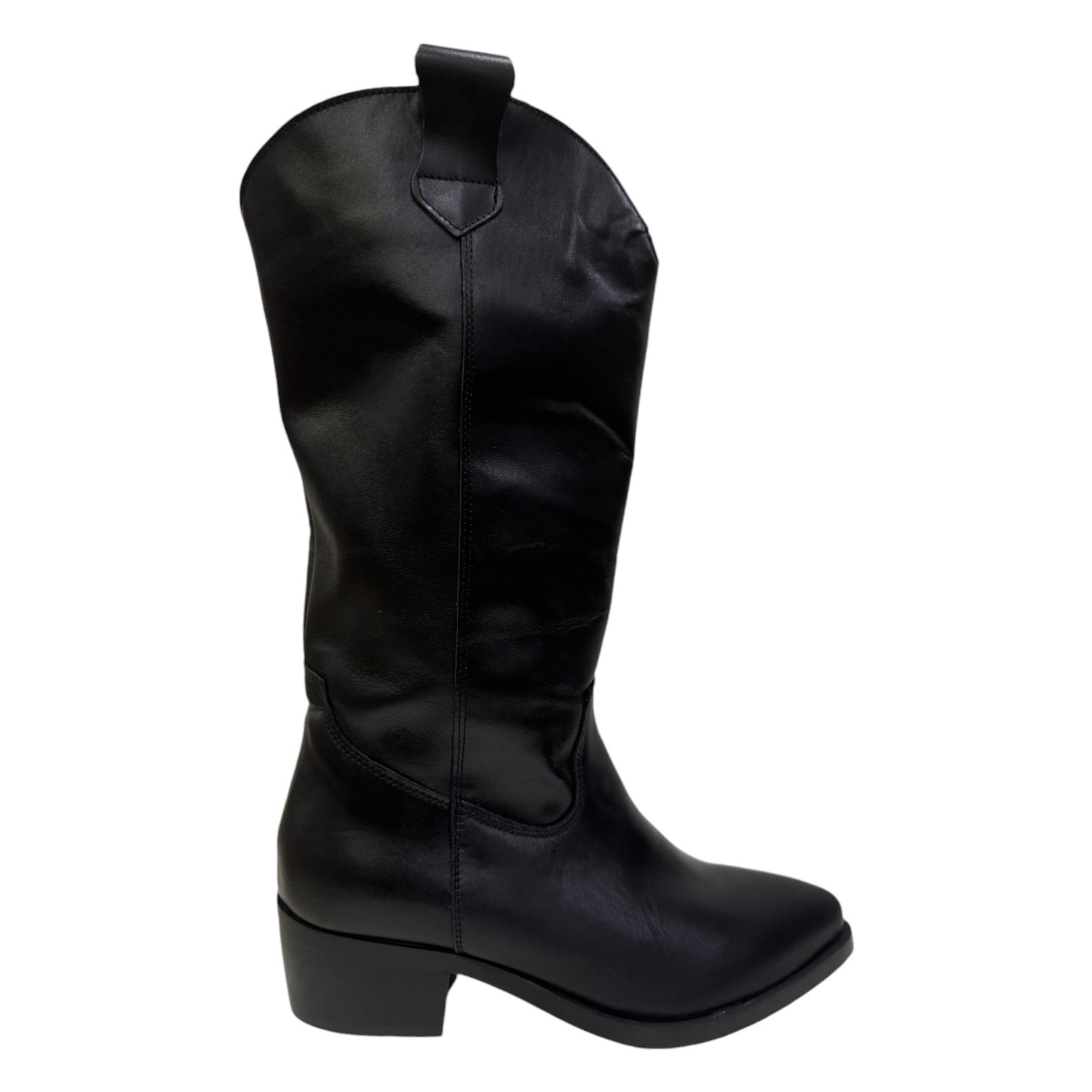 Laura Bizzarri Stivale Camperos Nero in Pelle t.5 da Donna