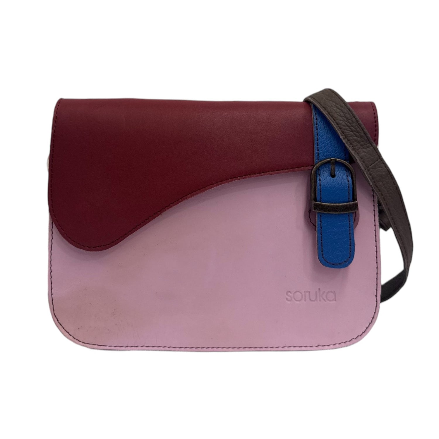 Soruka Tracolla Donna in Pelle Multicolor con Cinturino