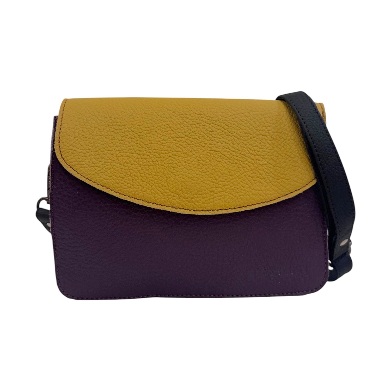 Soruka Tracolla Donna in Pelle Multicolor con Bottone Magnetico