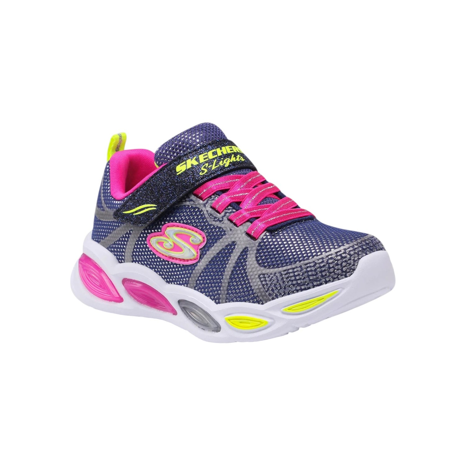 Skechers Sneakers Blu Multi S-lights da Bambina