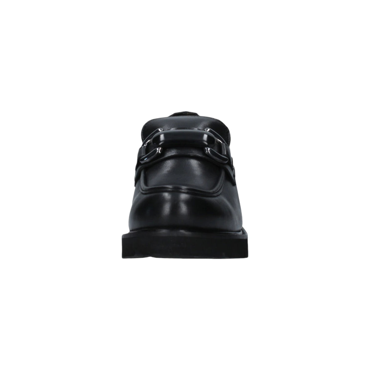 Melluso Mocassino Donna in Pelle Nera con Accessorio