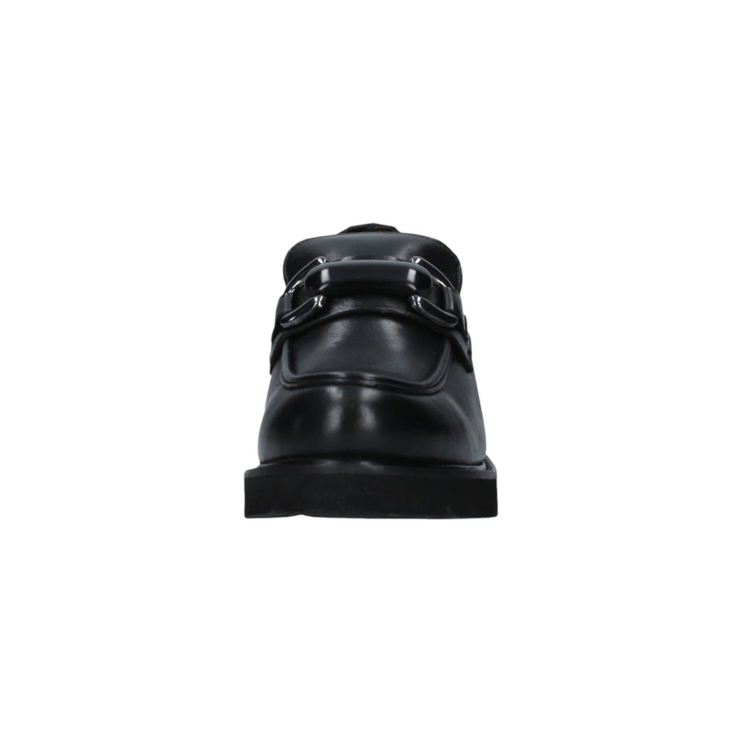Melluso Mocassino Donna in Pelle Nera con Accessorio