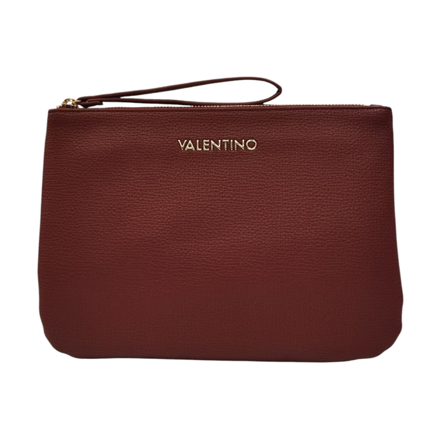 Mario Valentino Pochette a Mano Donna in Ecopelle Bordeaux con Polsiera