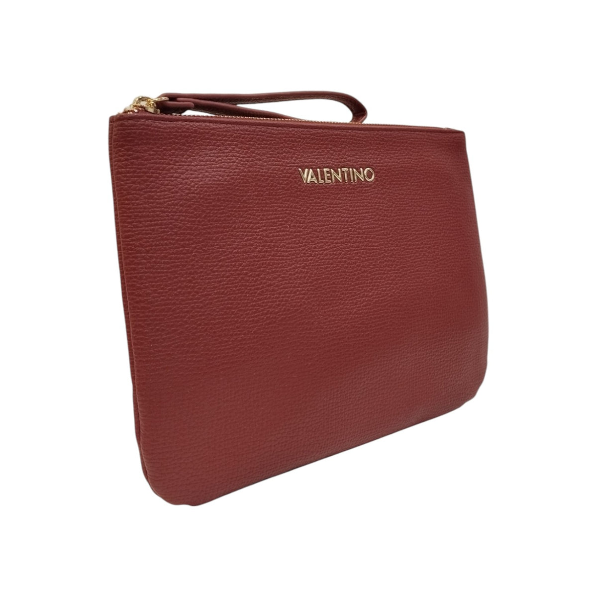 Mario Valentino Pochette a Mano Donna in Ecopelle Bordeaux con Polsiera