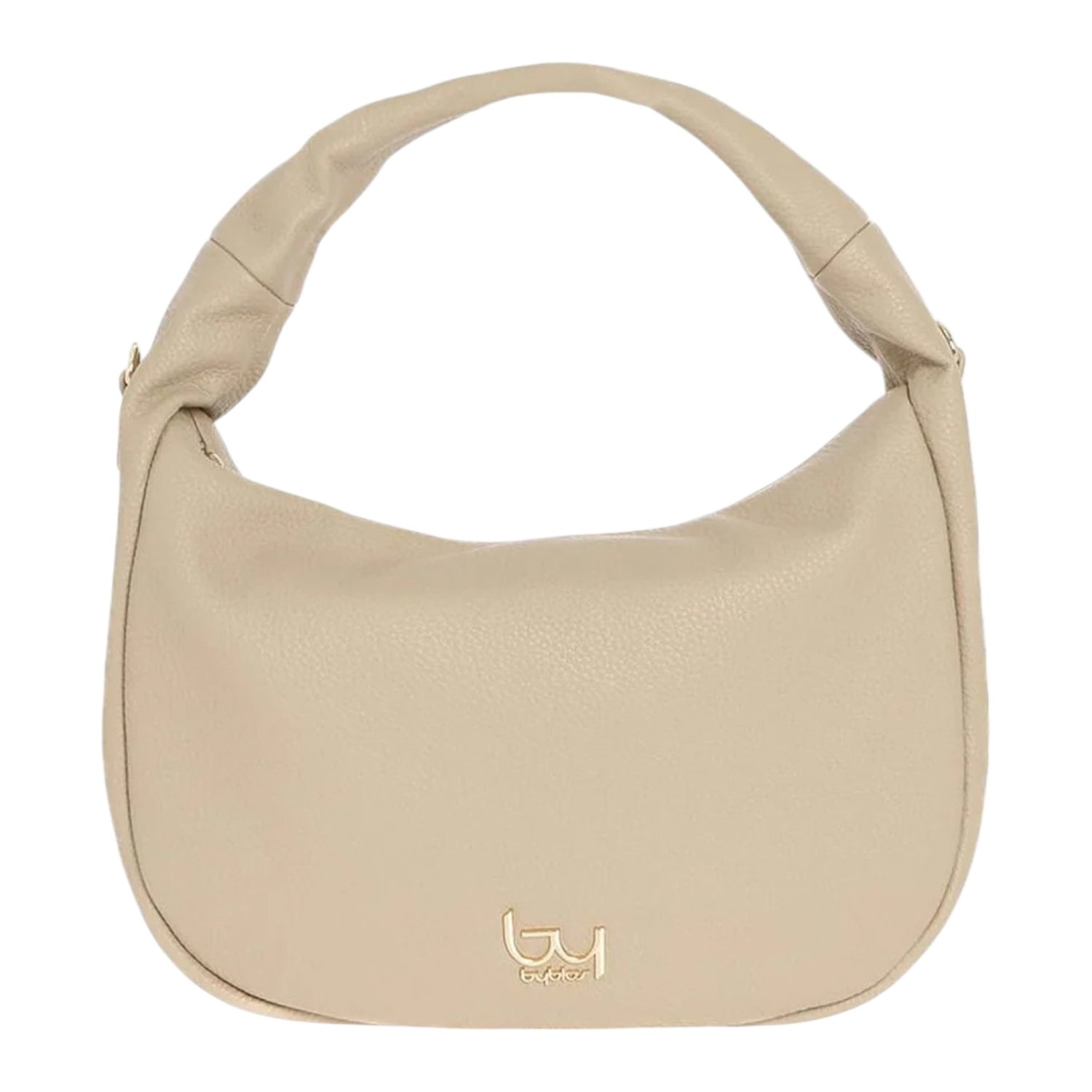 By Byblos Mezzaluna Grande Beige con Tracolla da Donna
