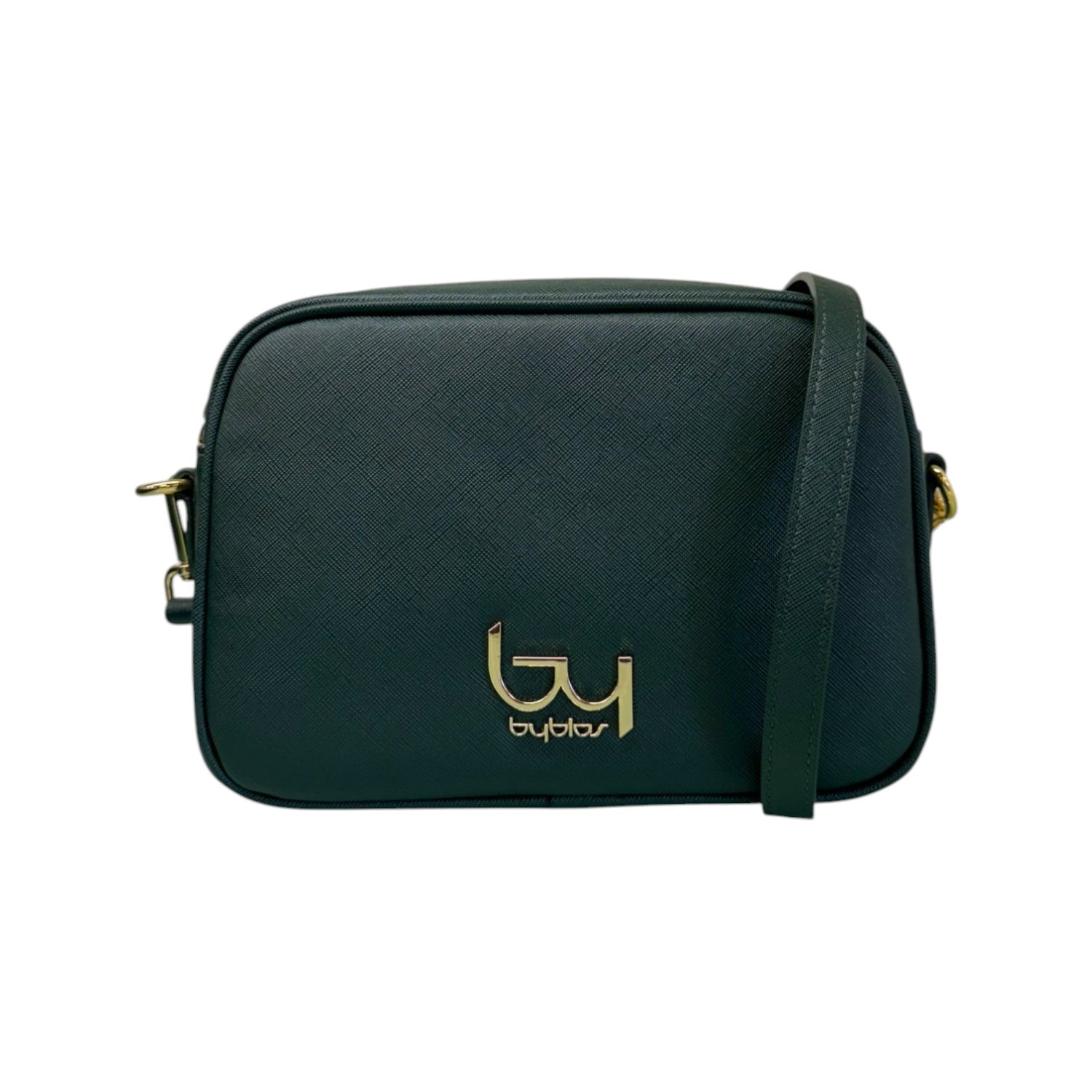 By Byblos Camera Bag Donna in Ecopelle Verde con Tracolla