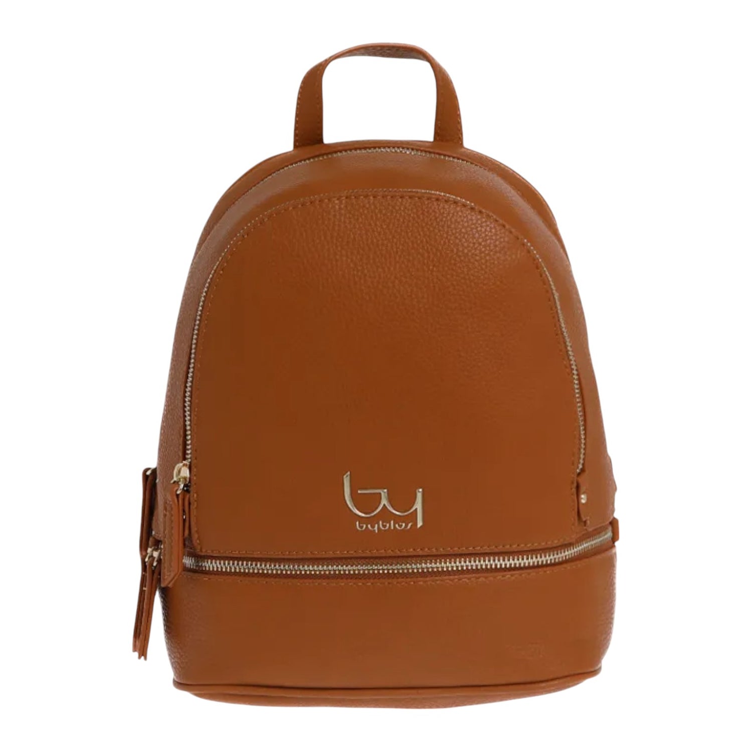 By Byblos Zaino Donna in Ecopelle Cuoio con Doppio Scomparto