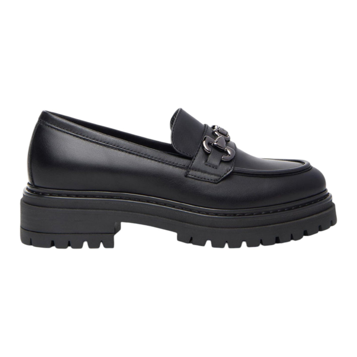 Nero Giardini Mocassino Nero con Morsetto t.4 da Donna