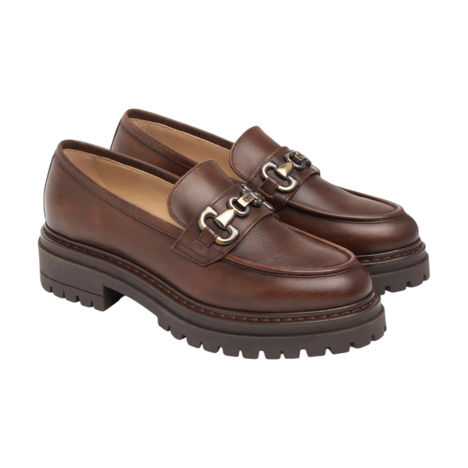 Nero Giardini Mocassino testa di Moro con Morsetto t.4 da Donna