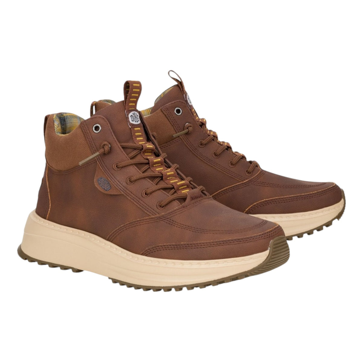 Hey Dude Tahoe Classic Polacchino Uomo in Ecopelle Marrone