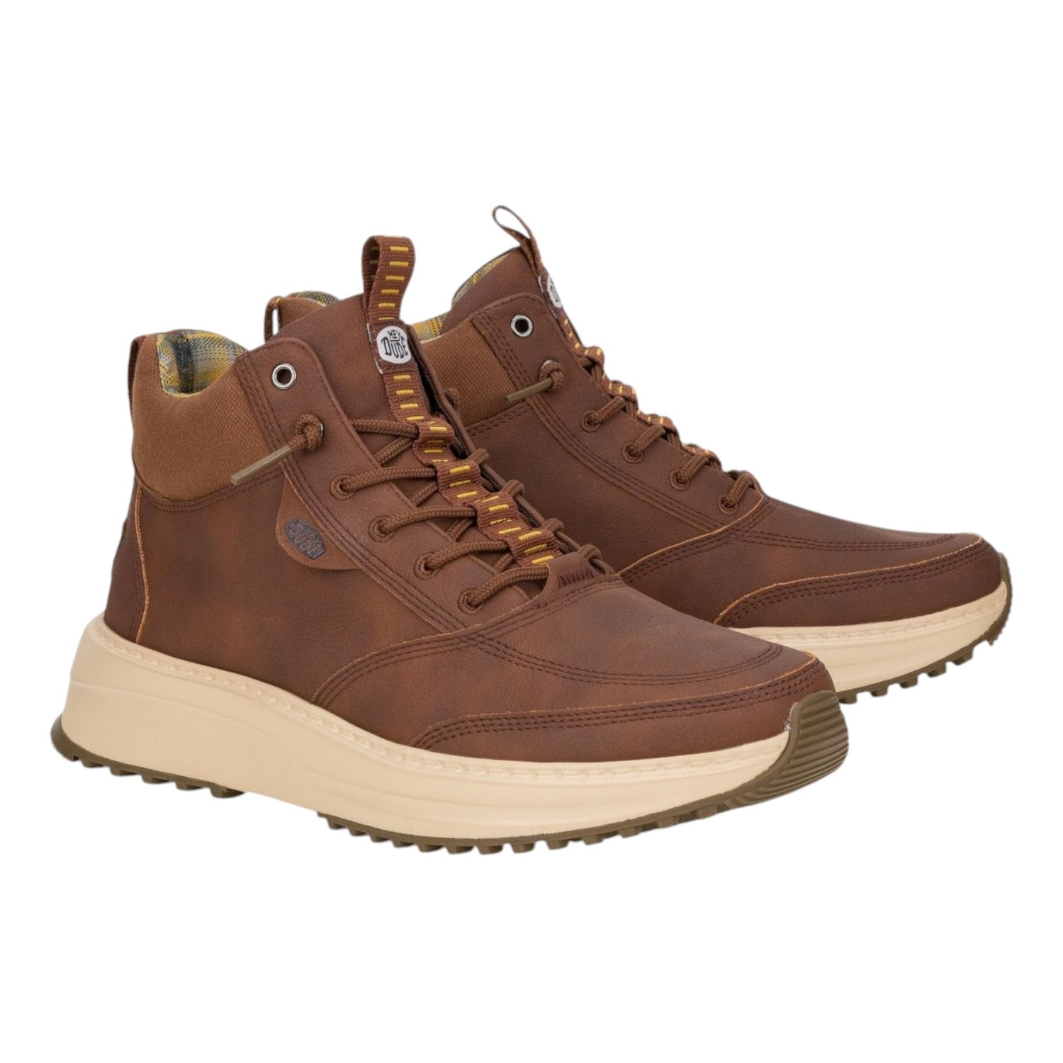 Hey Dude Tahoe Classic Polacchino Uomo in Ecopelle Marrone