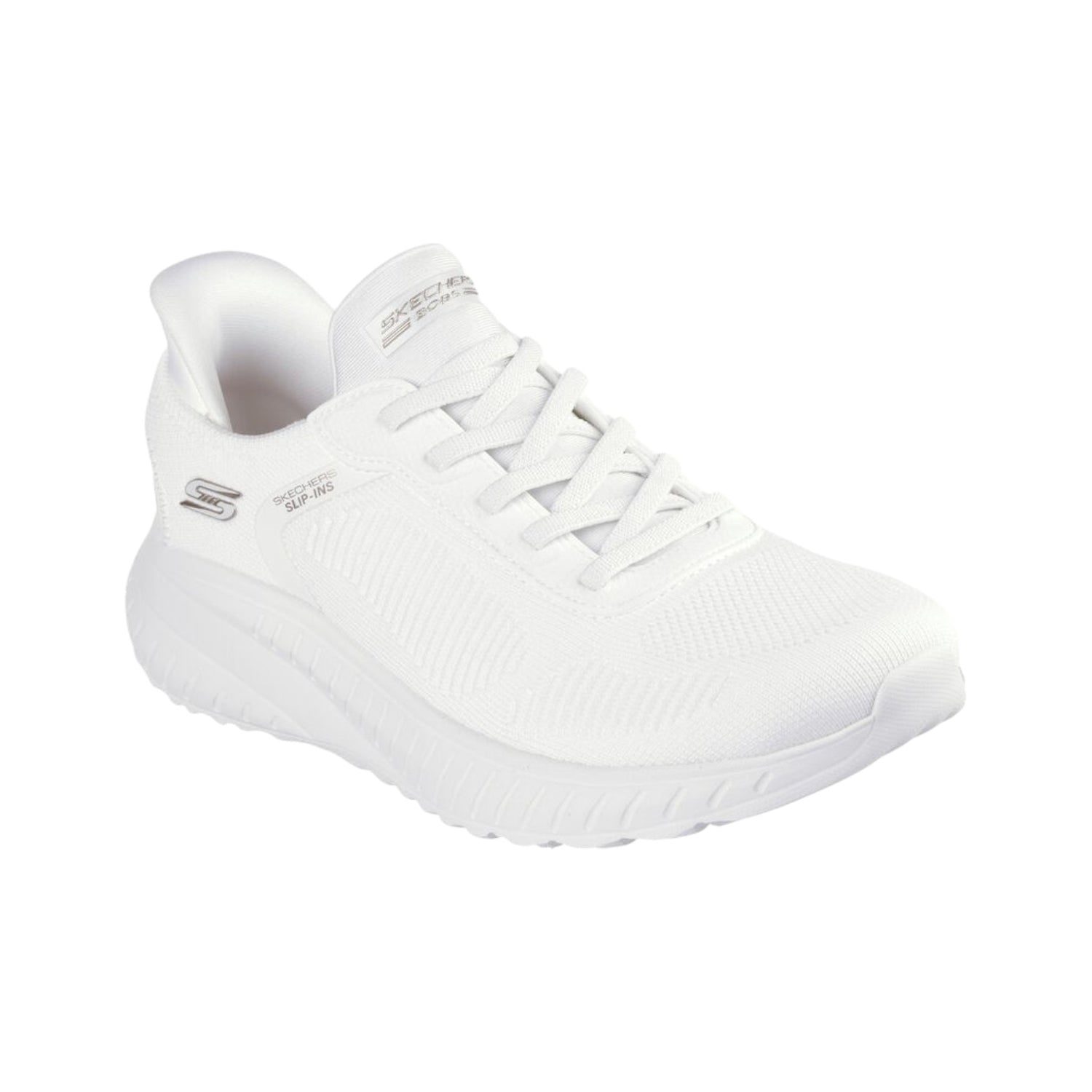 Skechers Slip-ins: Bianco Bobs Sport Squad Chaos da Donna