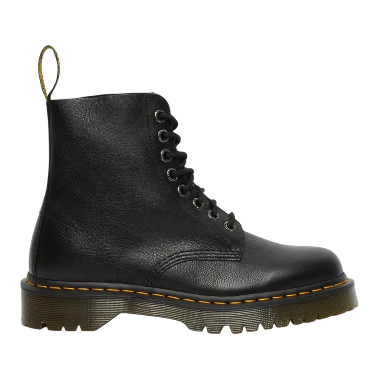 Dr. Martens1460 Pascal Bex Anfibio Nero in Pelle Martellata da Donna