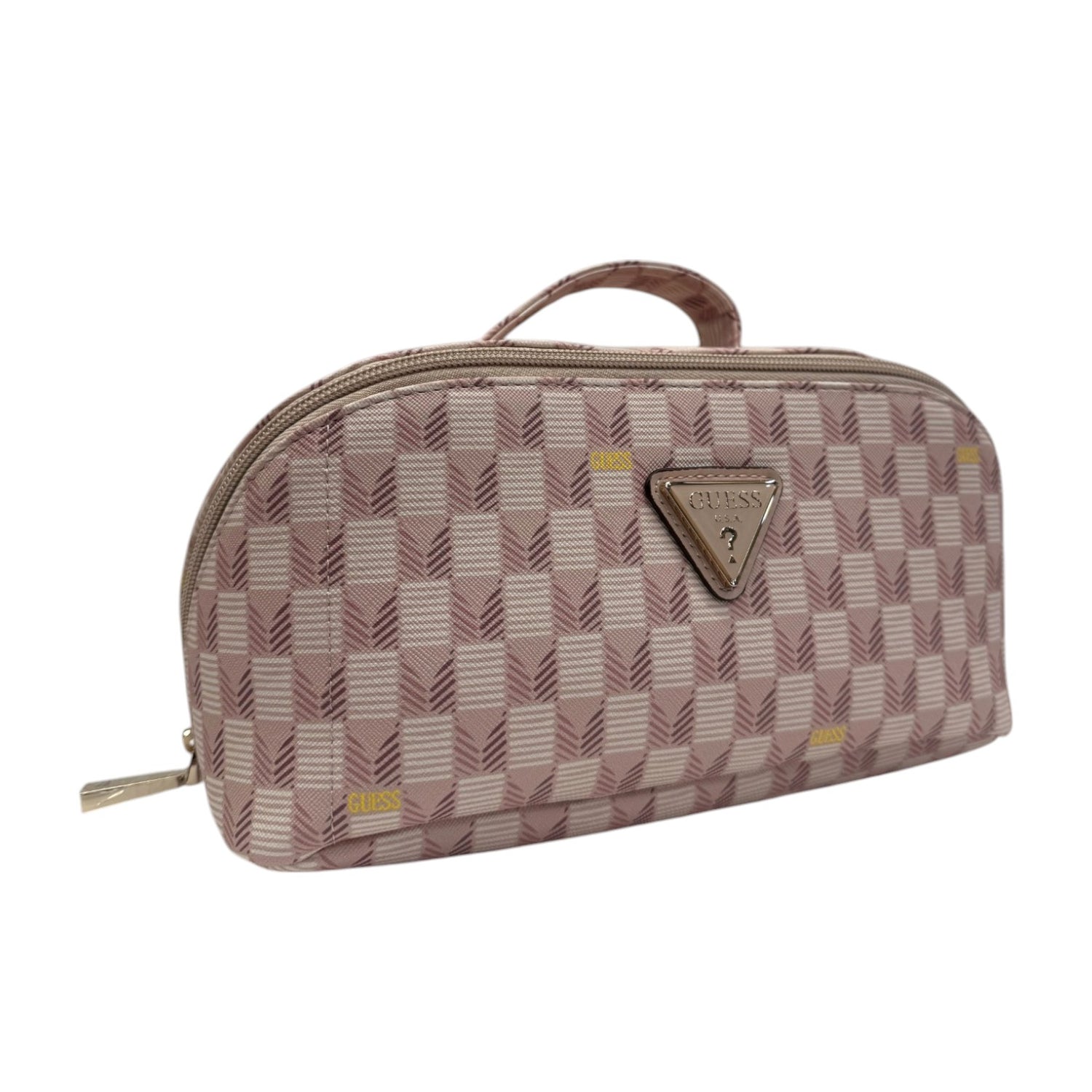 Guess Beauty Case Rosa Morbido da Donna