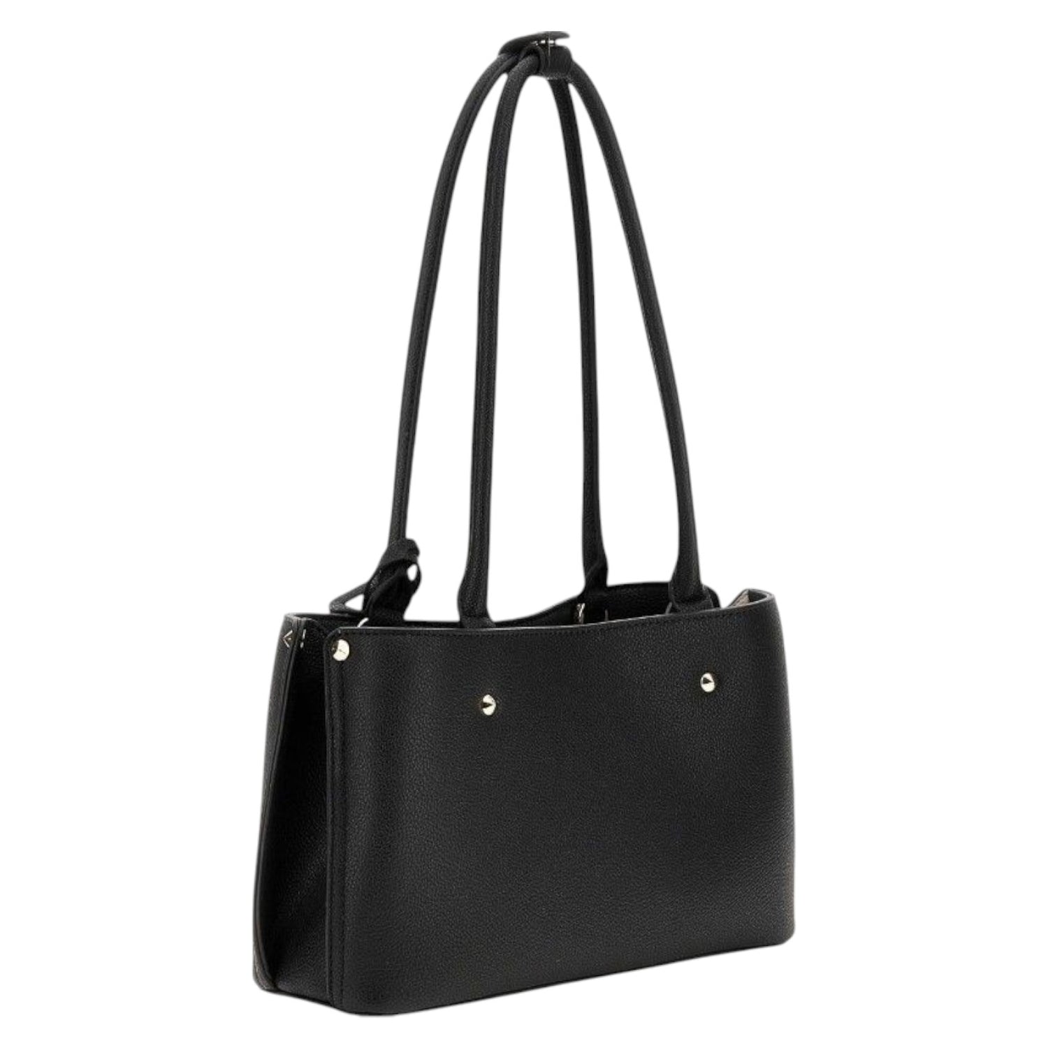 Guess Borsa a Spalla Nera Meridian Borchie da Donna