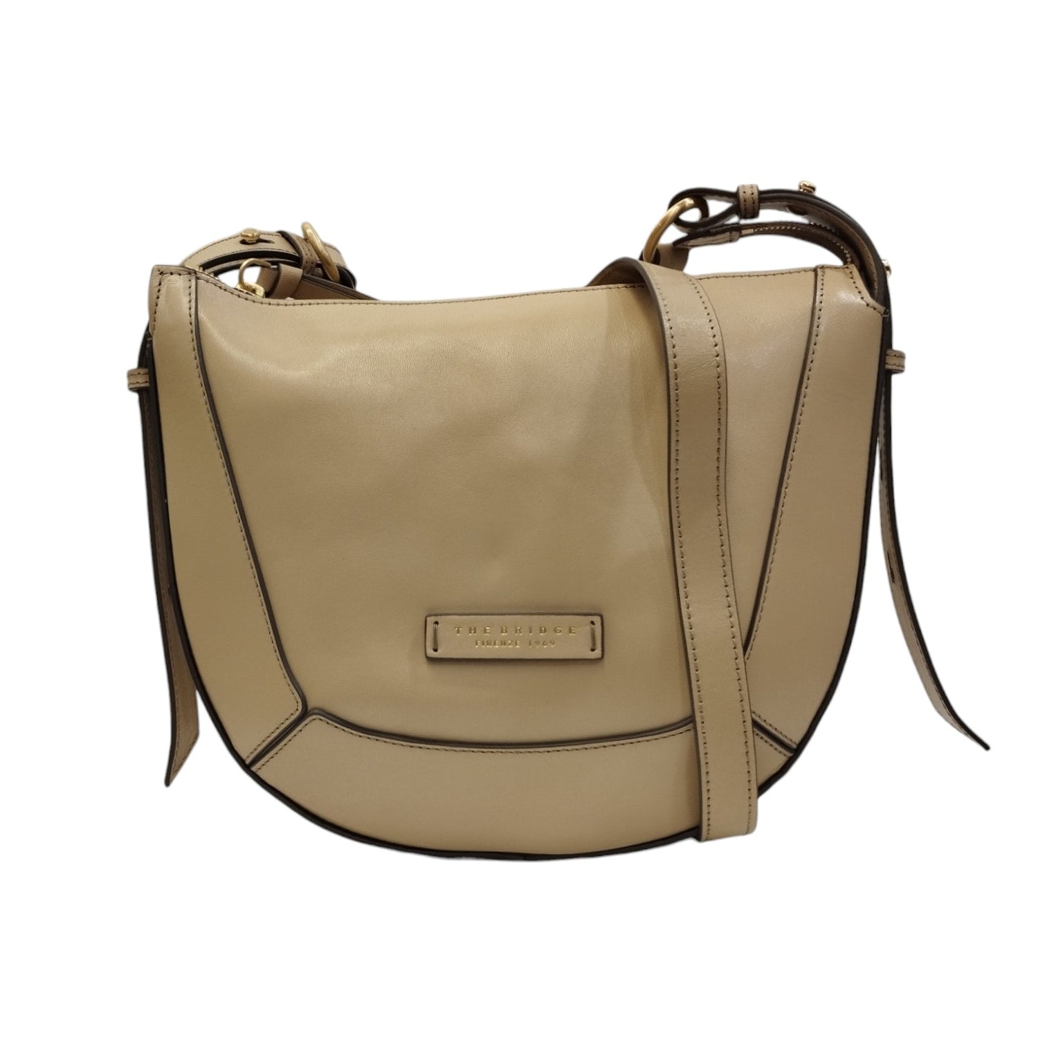 The Bridge Tracolla Grande Burro Linea Fedora in Pelle da Donna